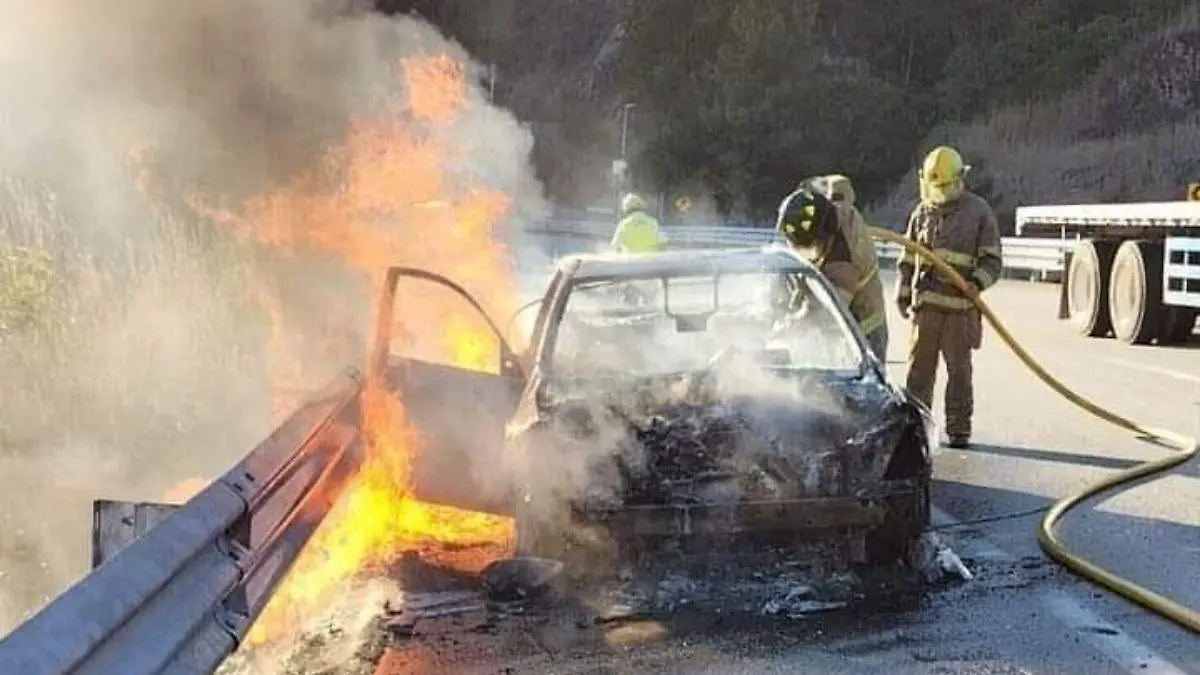 Incendio de vehículo